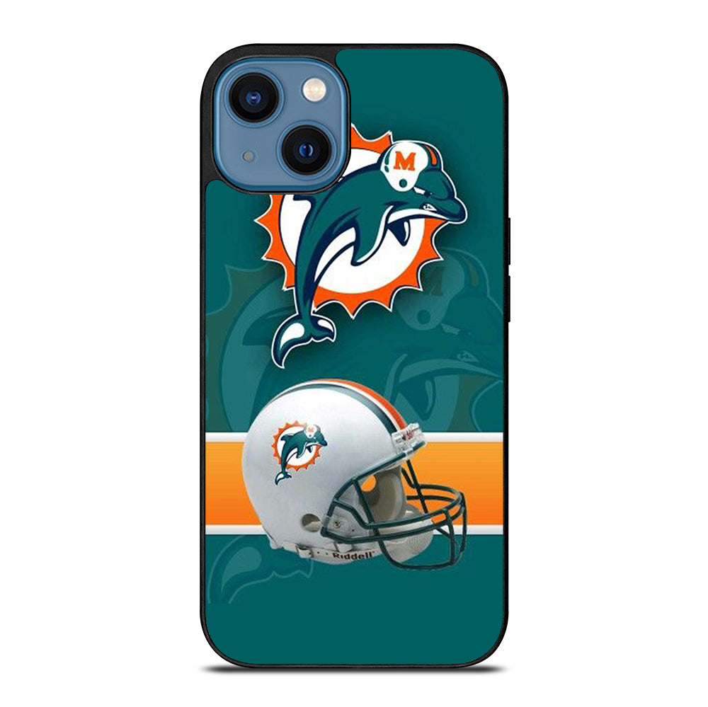 MIAMI DOLPHINS SYMBOL iPhone 14 Case Cover