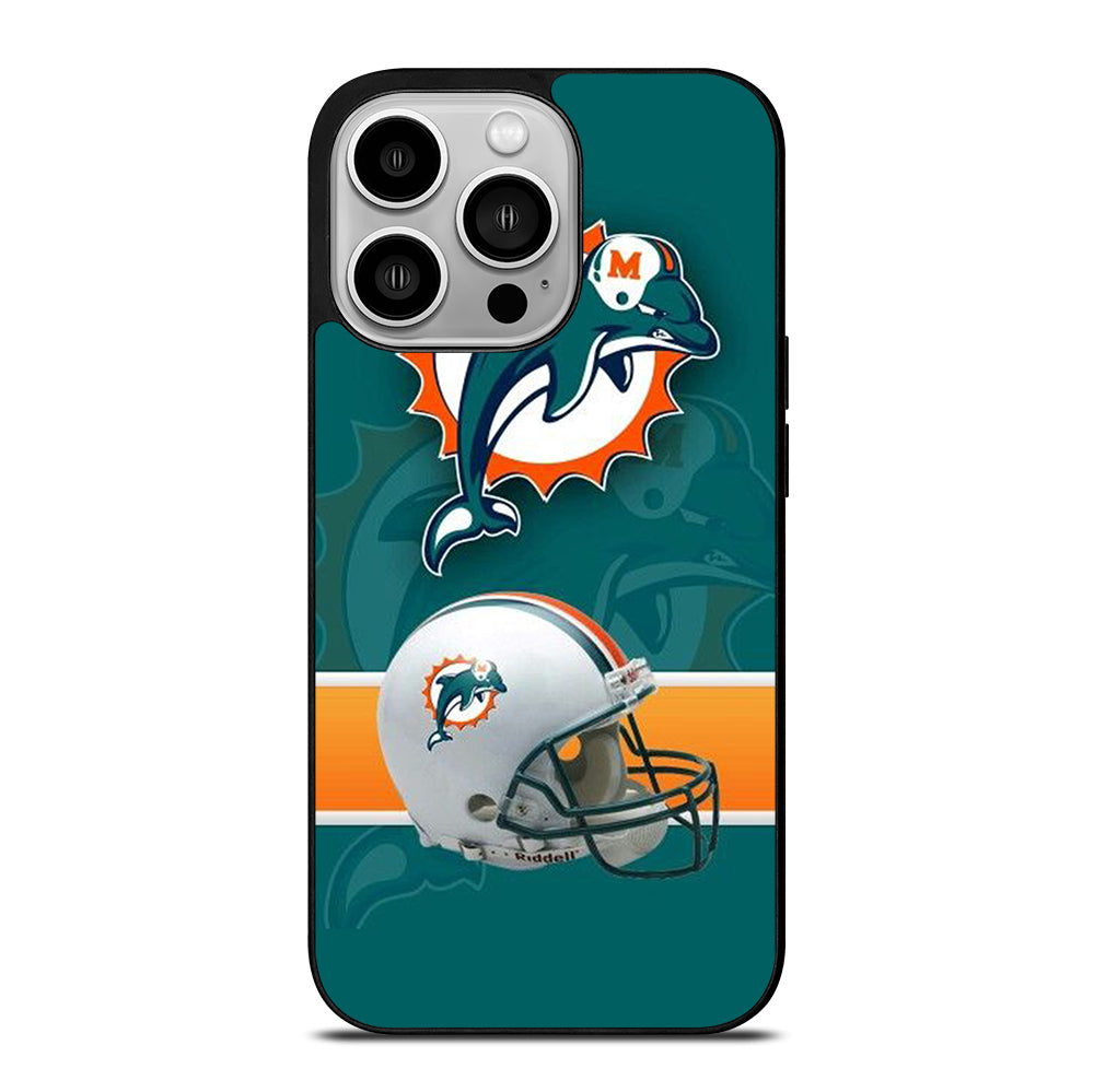 MIAMI DOLPHINS SYMBOL iPhone 14 Pro Case Cover