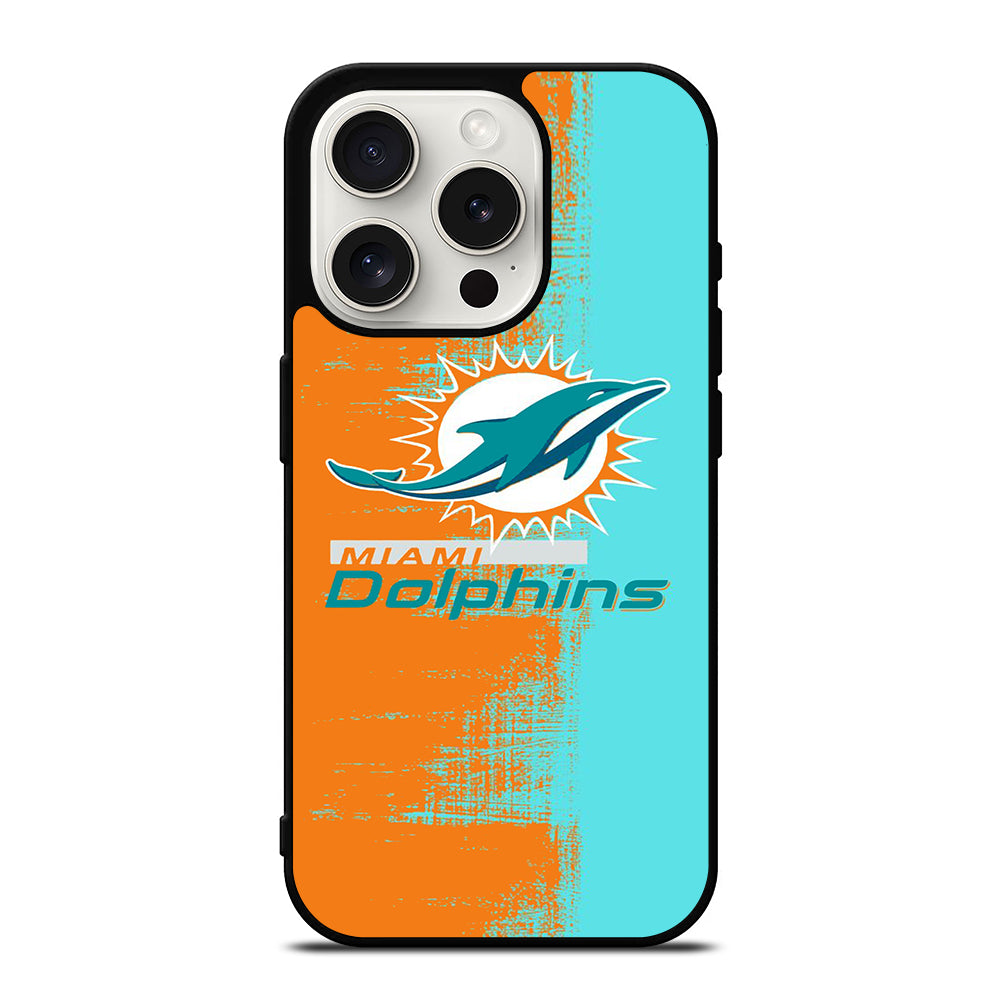 MIAMI DOLPINS NFL LOGO iPhone 15 Pro Case Cover