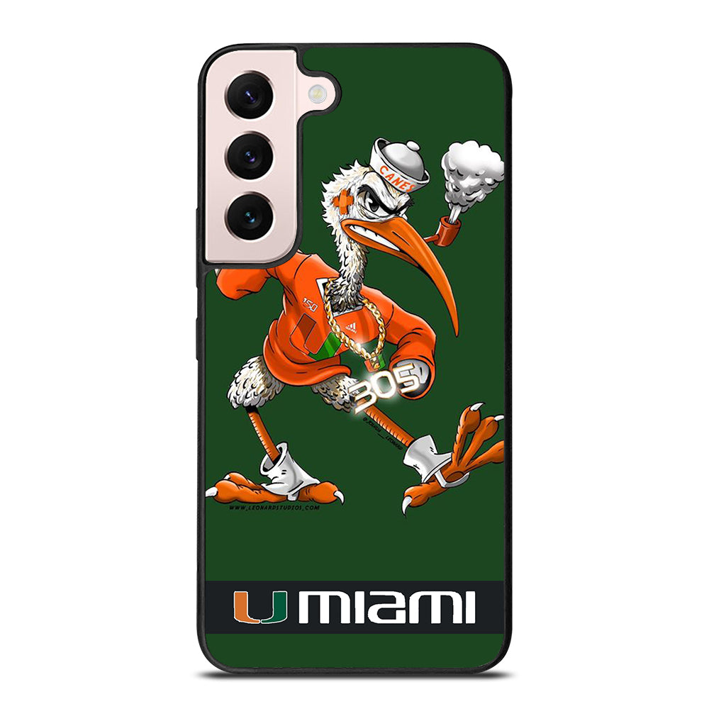 MIAMI HURRICANES MASCOT Samsung Galaxy S22 Plus Case Cover
