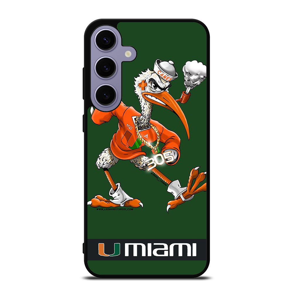 MIAMI HURRICANES MASCOT Samsung Galaxy S24 Plus Case Cover