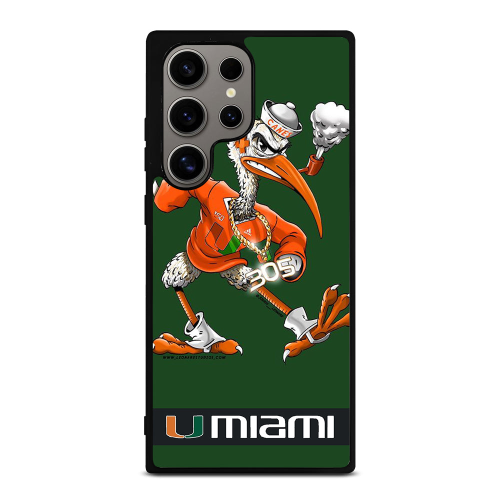 MIAMI HURRICANES MASCOT Samsung Galaxy S24 Ultra Case Cover