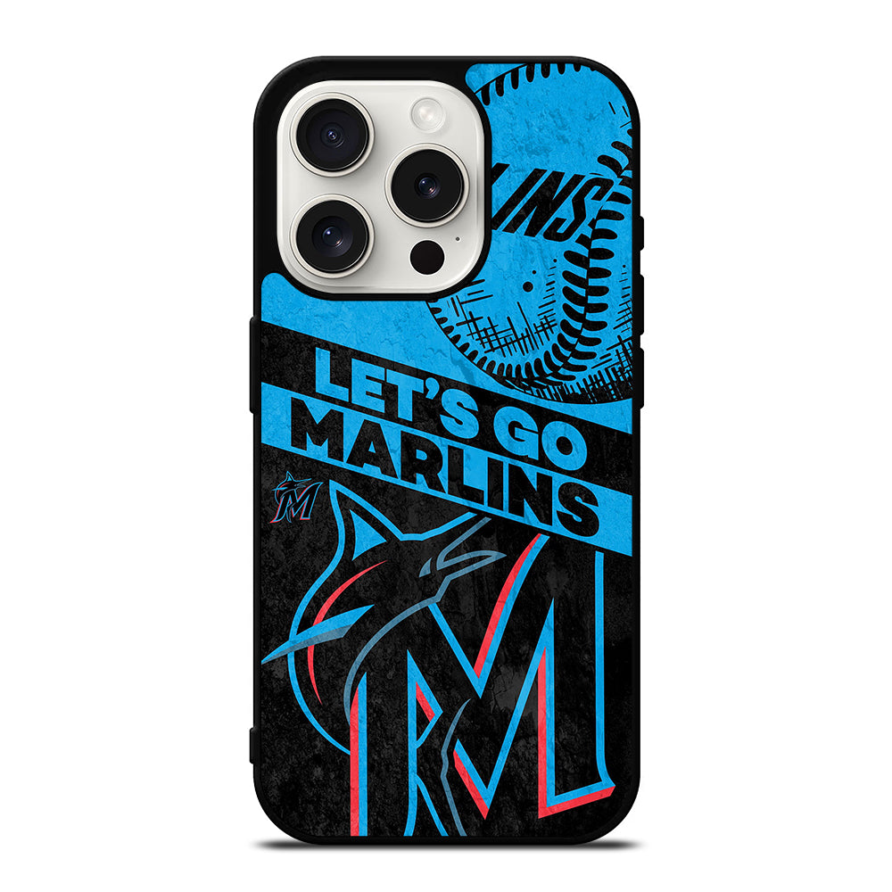 MIAMI MARLINS MLB iPhone 15 Pro Case Cover