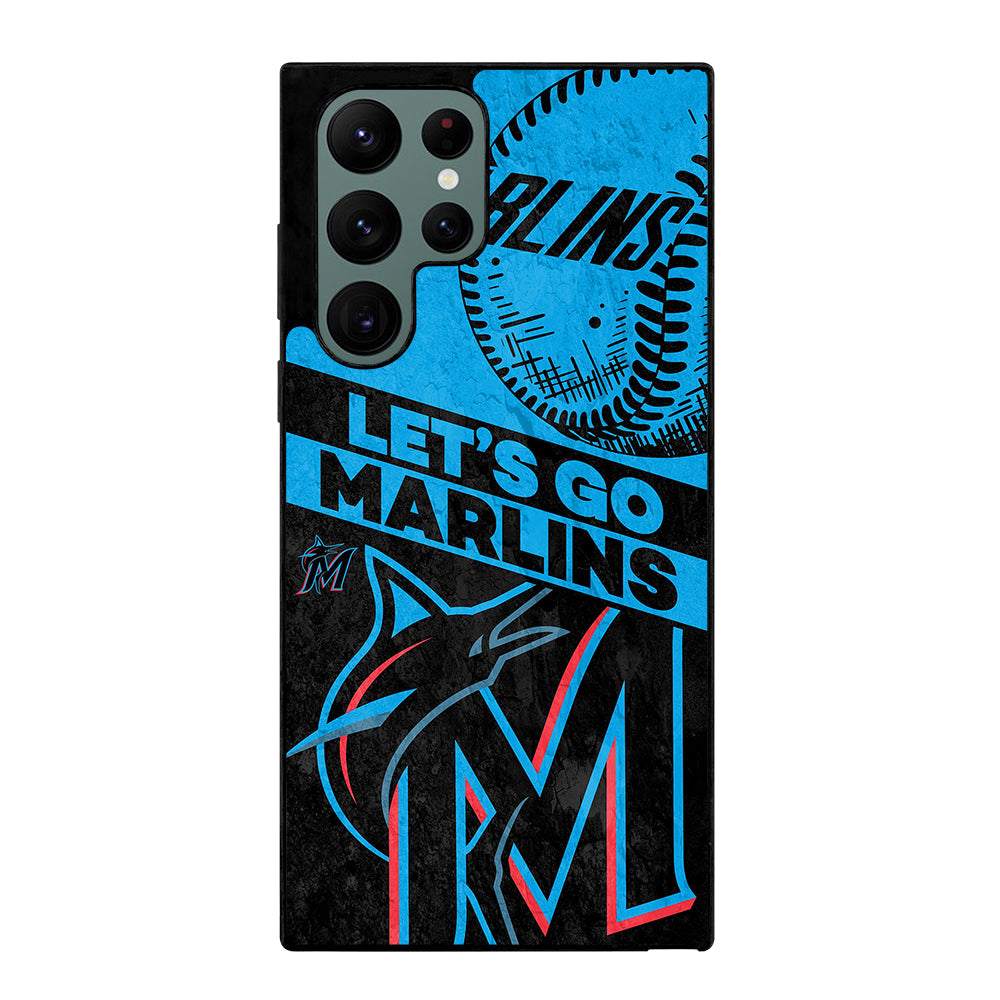 MIAMI MARLINS MLB Samsung Galaxy S22 Ultra Case Cover