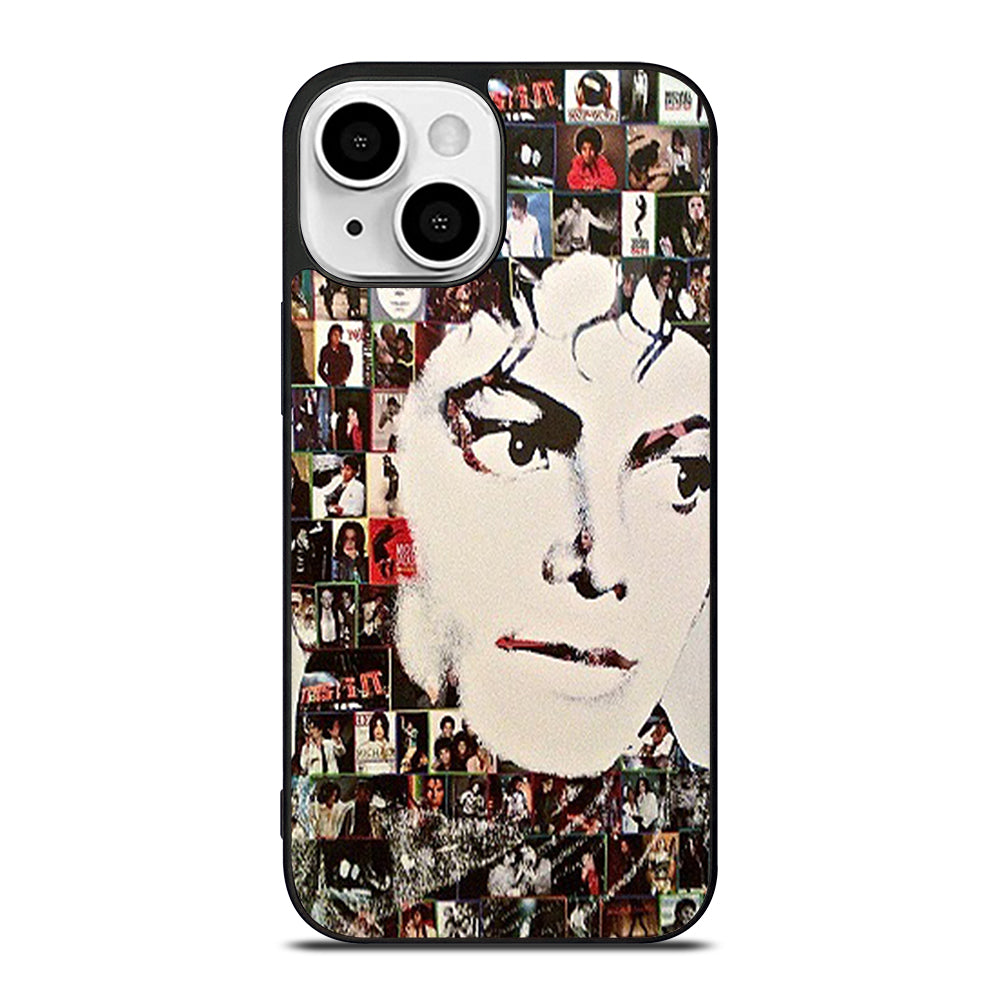 MICHAEL JACKSON COLLAGE ART iPhone 13 Mini Case Cover