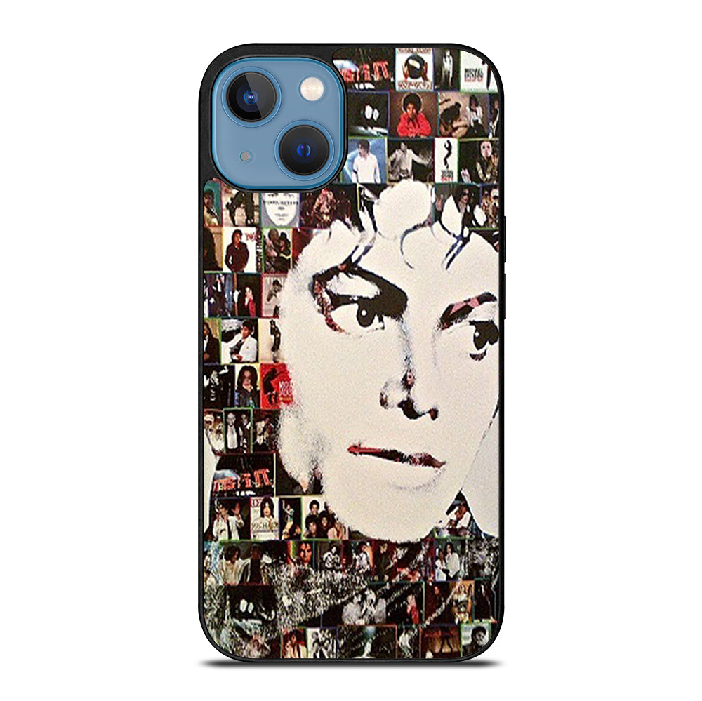 MICHAEL JACKSON COLLAGE ART iPhone 13 Case Cover