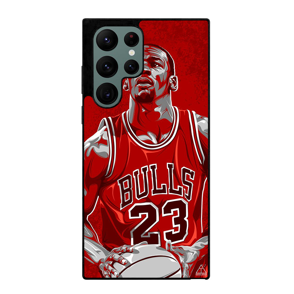 MICHAEL JORDAN ART NBA Samsung Galaxy S22 Ultra Case Cover