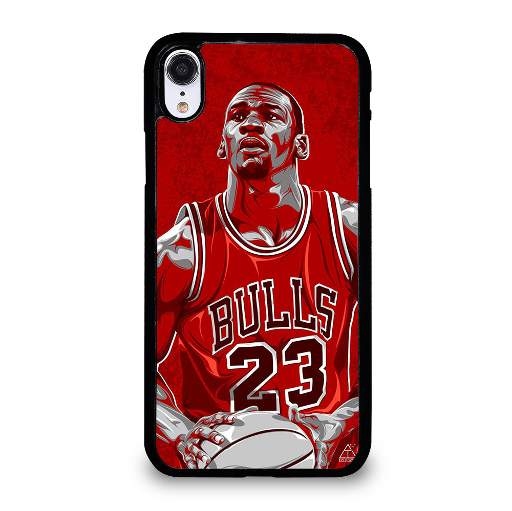 MICHAEL JORDAN ART NBA iPhone XR Case Cover