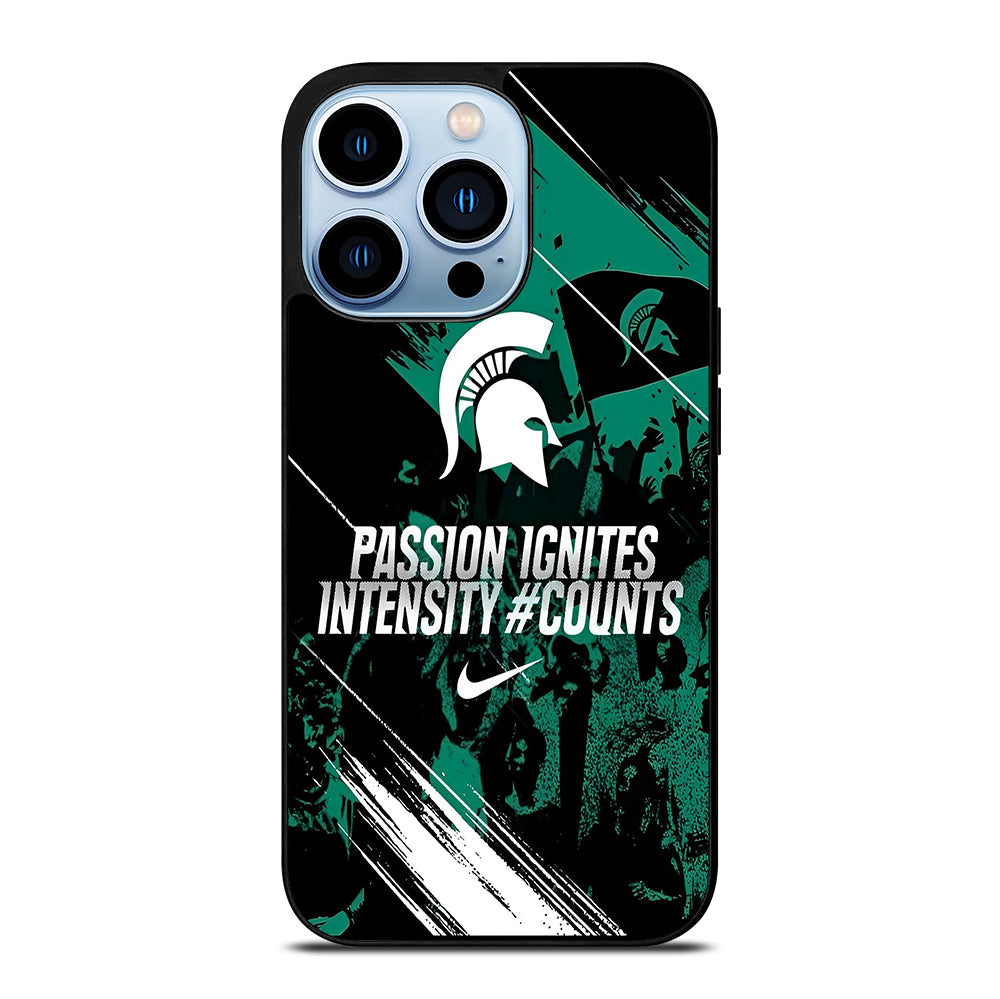 MICHIGAN STATE SPARTANS NFL SYMBOL iPhone 13 Pro Max Case Cover