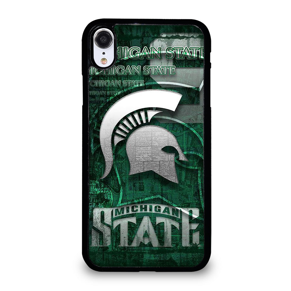 MICHIGAN STATE UNIVERSITY MSU LOGO 1 iPhone XR Case Cover