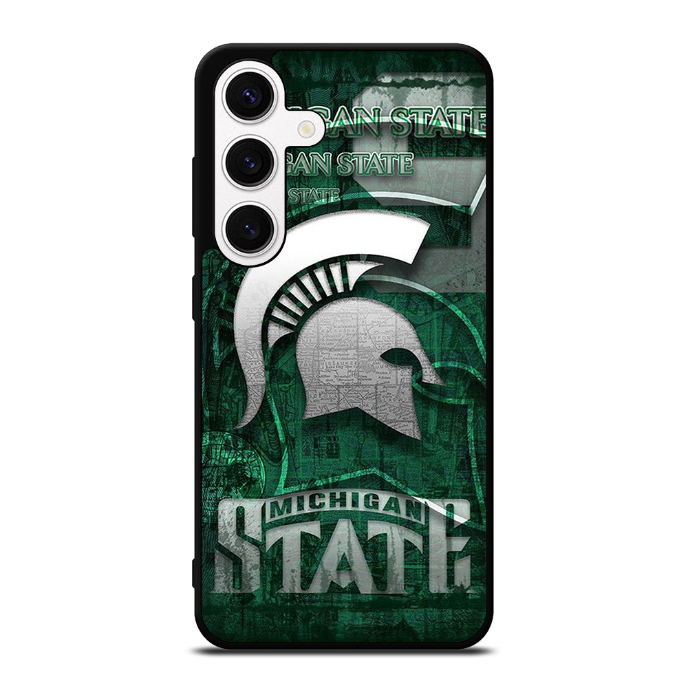 MICHIGAN STATE UNIVERSITY MSU LOGO 1 Samsung Galaxy S24 Case Cover