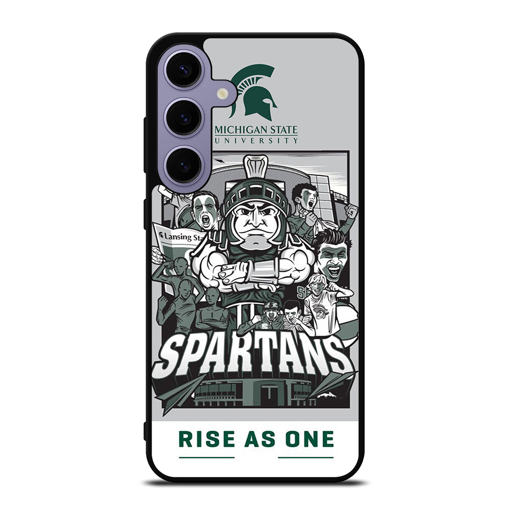 MICHIGAN STATE UNIVERSITY MSU LOGO 2 Samsung Galaxy S24 Plus Case Cover