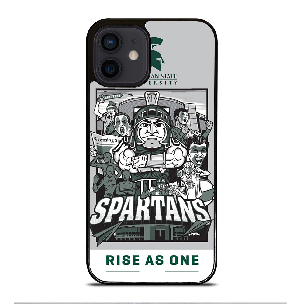 MICHIGAN STATE UNIVERSITY MSU LOGO 2 iPhone 12 Mini Case Cover