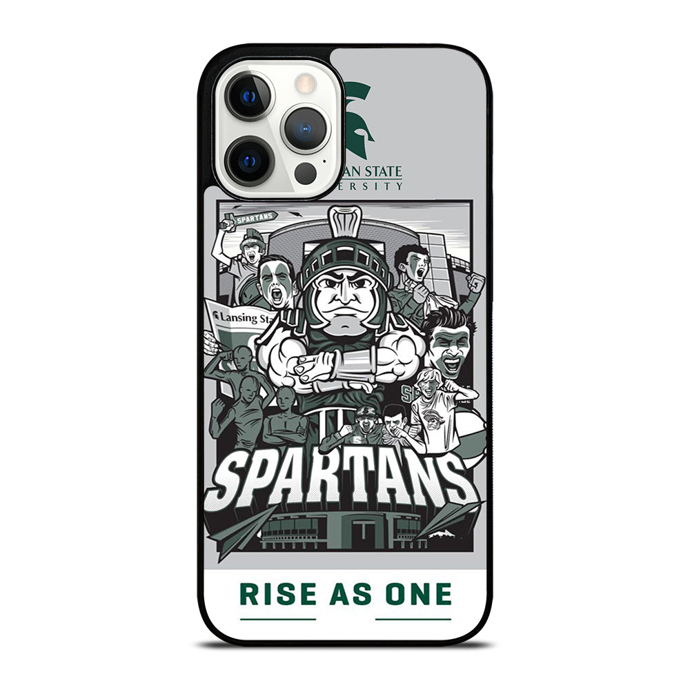 MICHIGAN STATE UNIVERSITY MSU LOGO 2 iPhone 12 Pro Max Case Cover