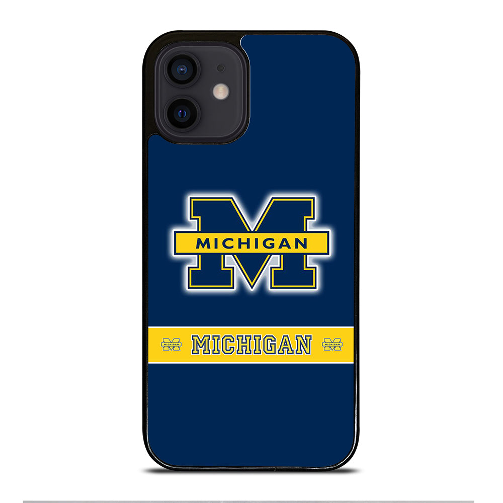 MICHIGAN WOLVERINES LOGO iPhone 12 Mini Case Cover