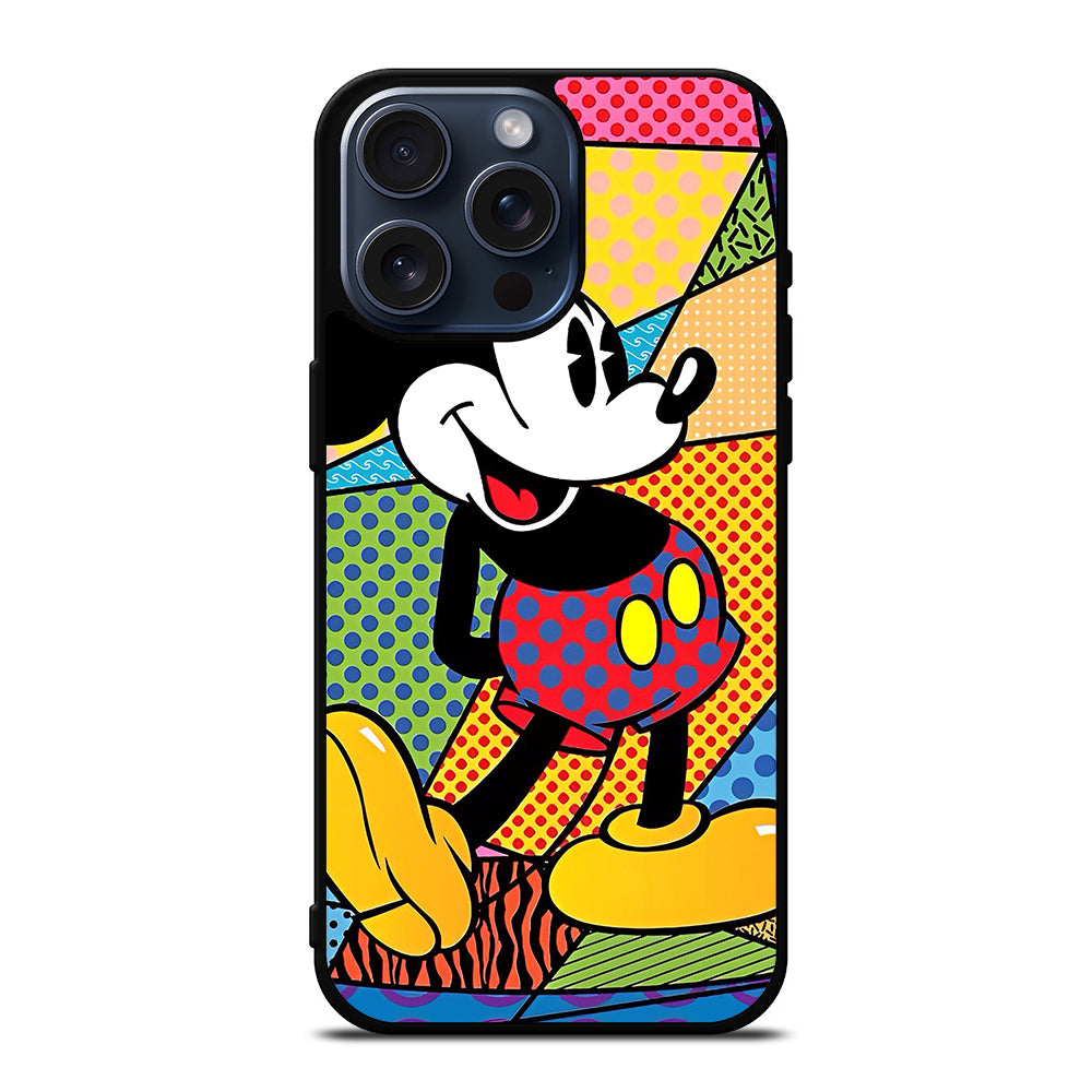 MICKEY MOUSE POLCADOT iPhone 15 Pro Max Case Cover