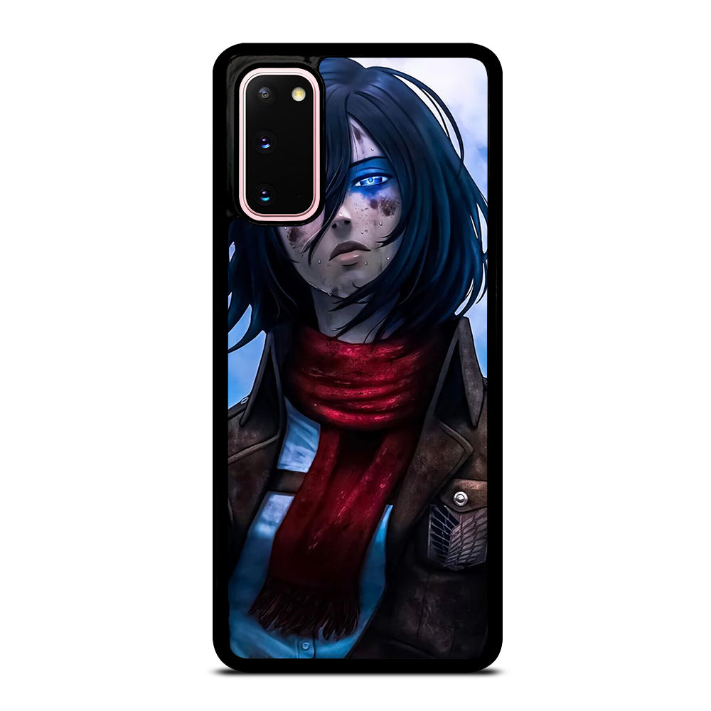 MIKASA ACKERMAN ATTACK ON TITAN ANIME SERIES Samsung Galaxy S20 Case Cover