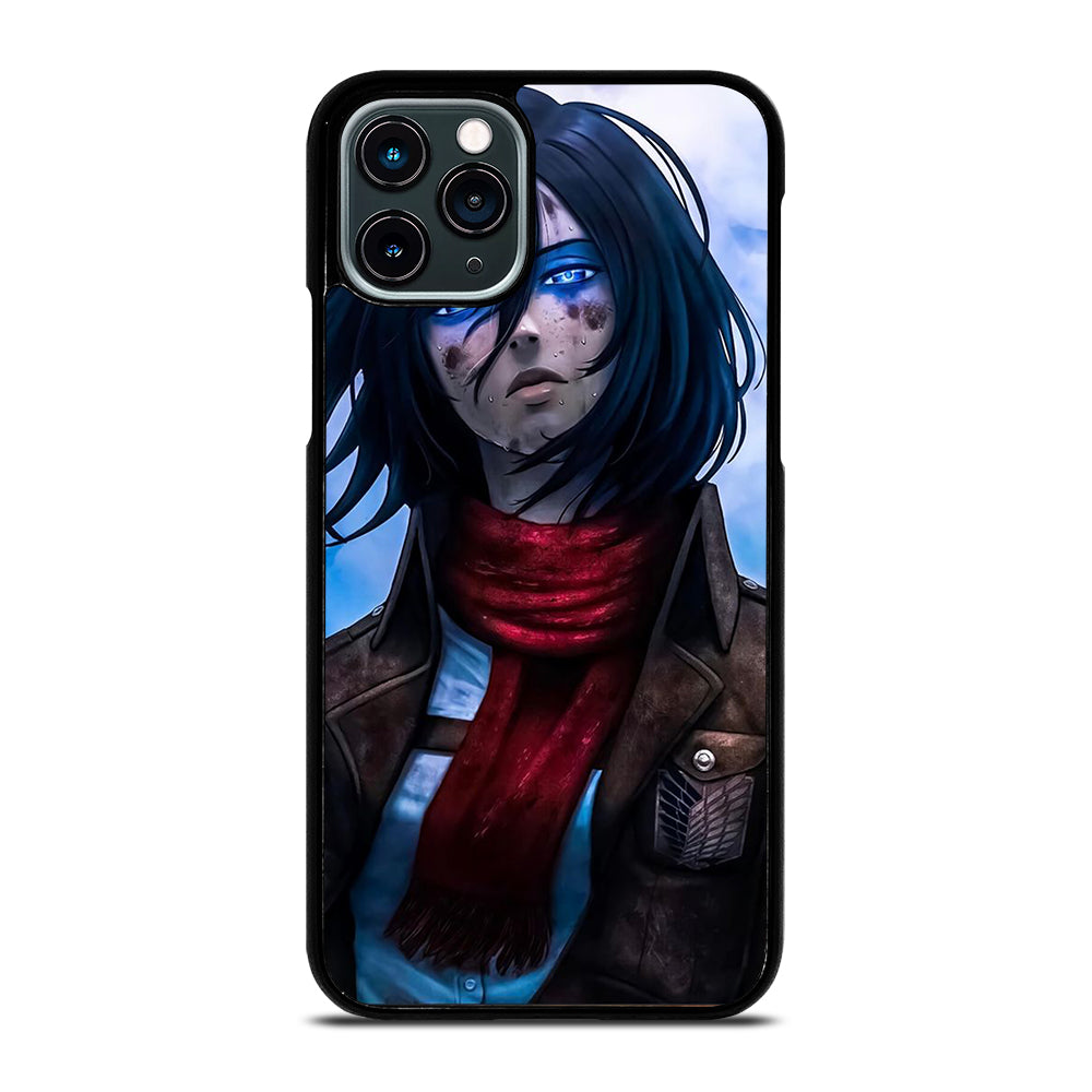 MIKASA ACKERMAN ATTACK ON TITAN ANIME SERIES iPhone 11 Pro Case Cover