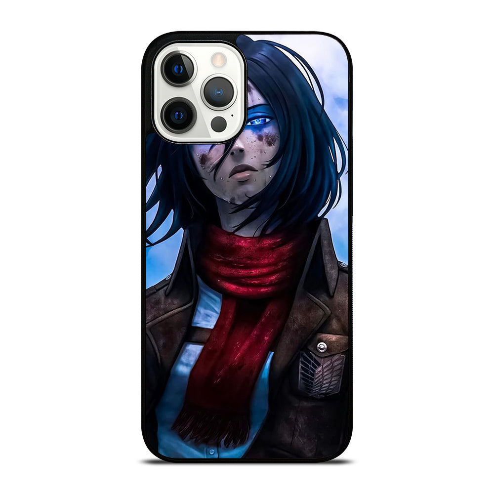 MIKASA ACKERMAN ATTACK ON TITAN ANIME SERIES iPhone 12 Pro Max Case Cover