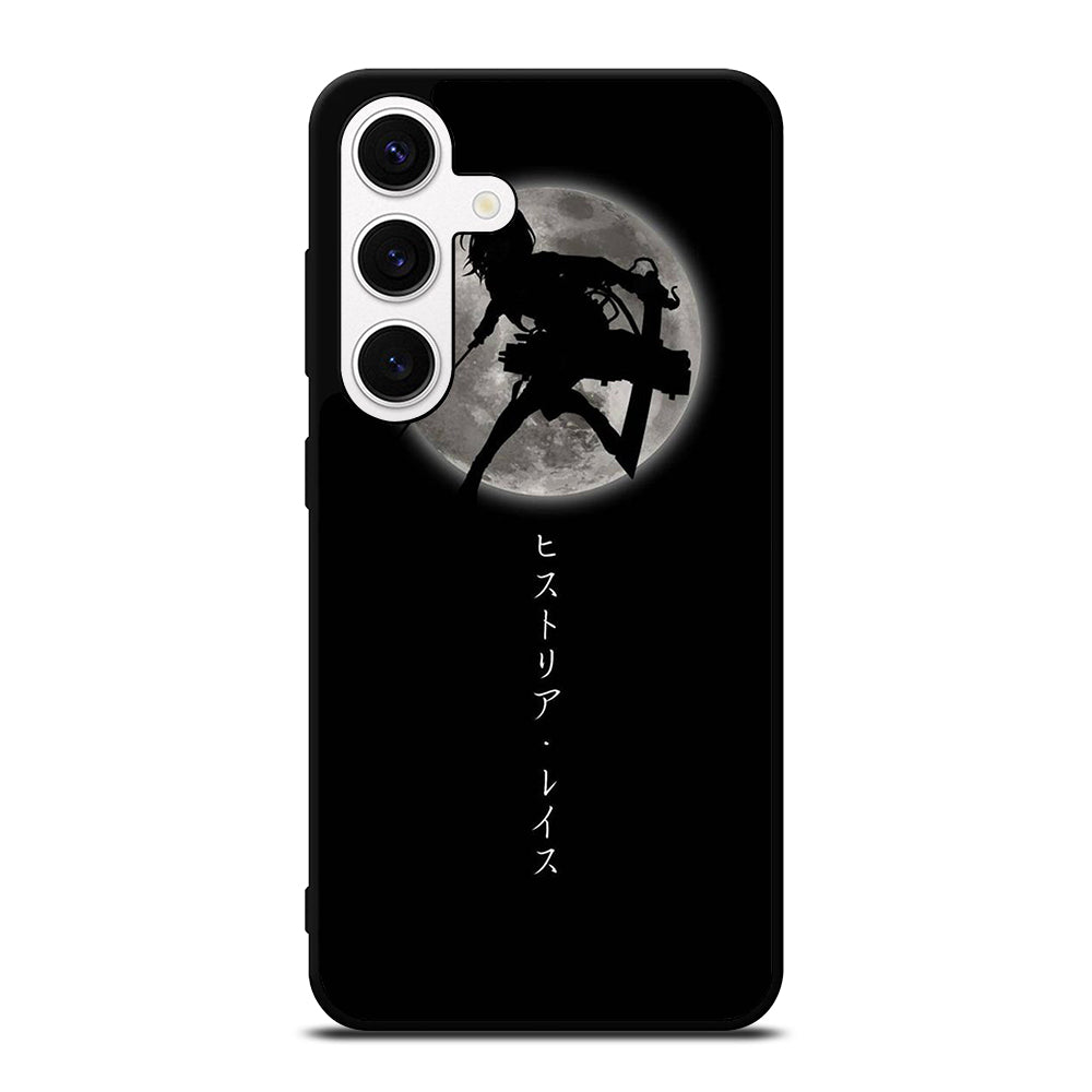 MIKASA ACKERMAN SHADOW ATTACK ON TITAN Samsung Galaxy S24 Case Cover