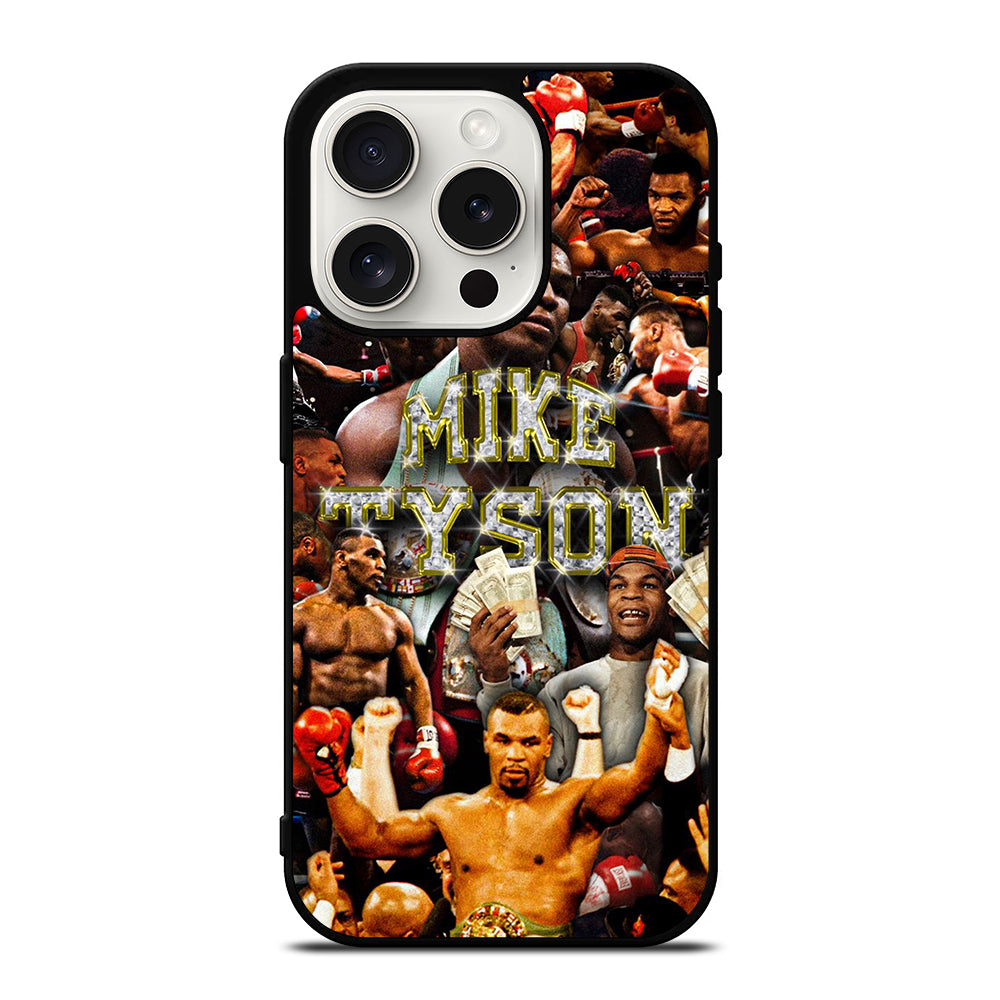 MIKE TYSON CHAMPIONS COLLAGE iPhone 15 Pro Case Cover