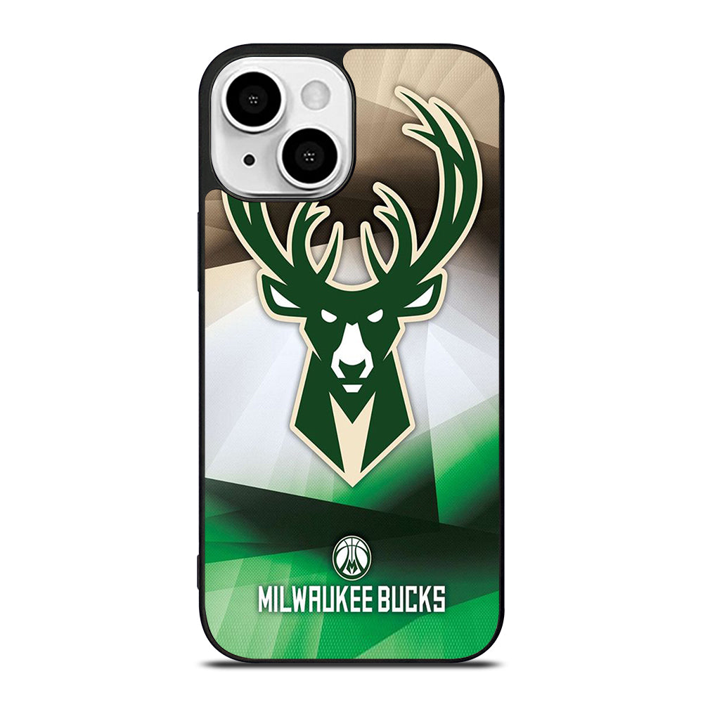 MILWAUKEE BUCKS LOGO BASKETBALL iPhone 13 Mini Case Cover