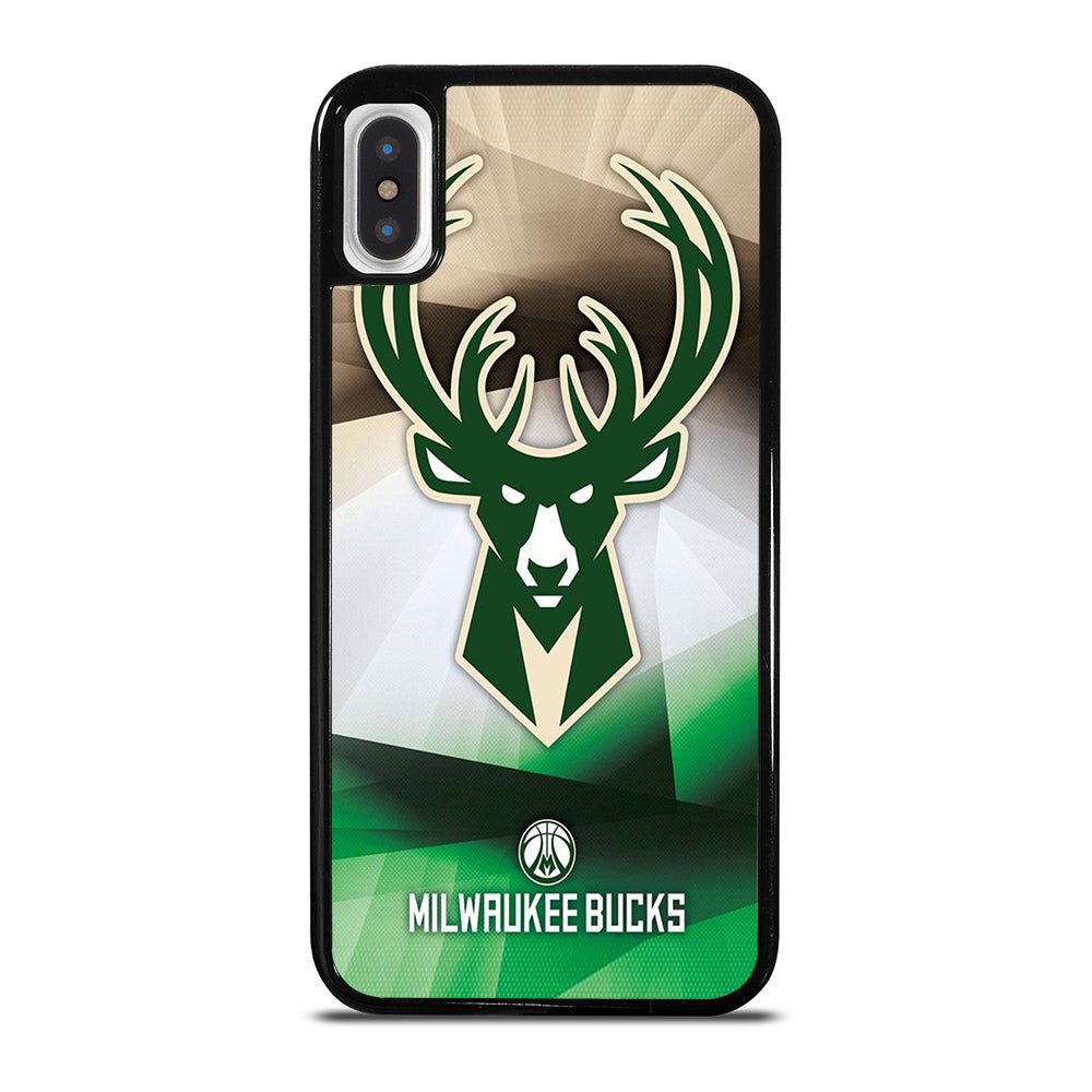 MILWAUKEE BUCKS LOGO BASKETBALL iPhone X / XS Case Cover