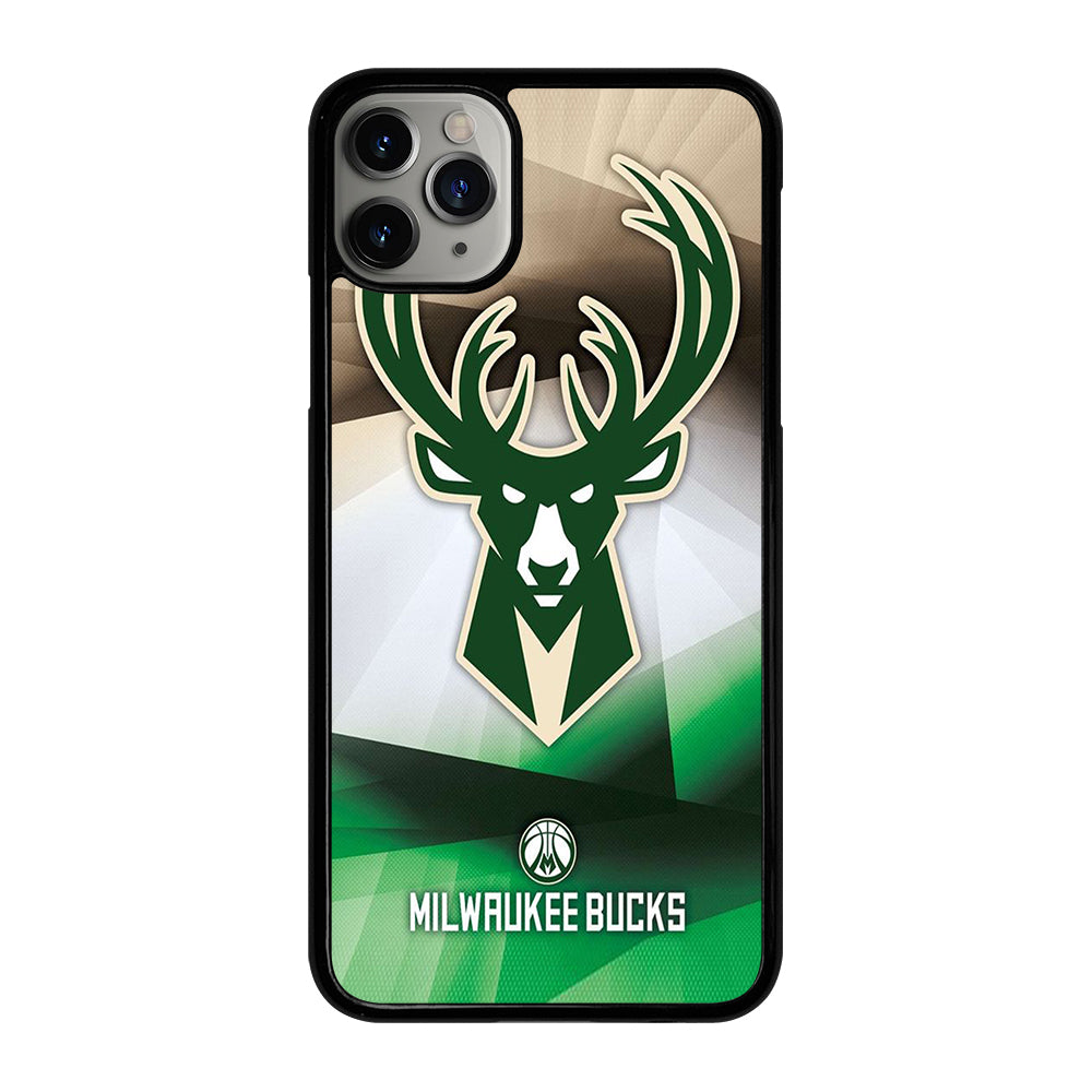 MILWAUKEE BUCKS LOGO BASKETBALL iPhone 11 Pro Max Case Cover