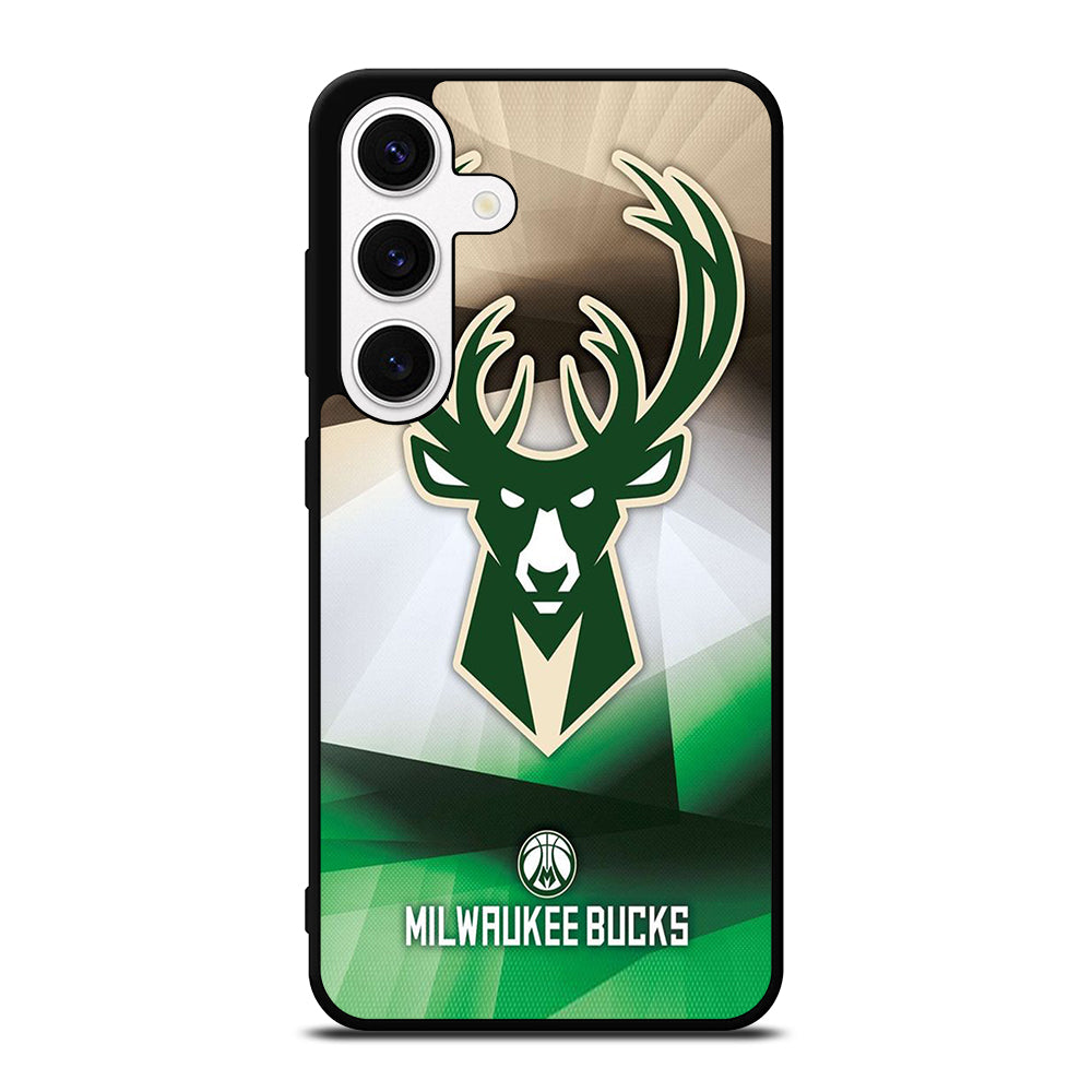 MILWAUKEE BUCKS LOGO BASKETBALL Samsung Galaxy S24 Case Cover
