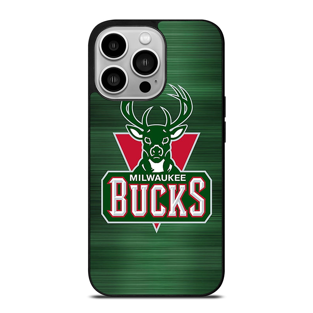 MILWAUKEE BUCKS LOGO NBA 2 iPhone 14 Pro Case Cover
