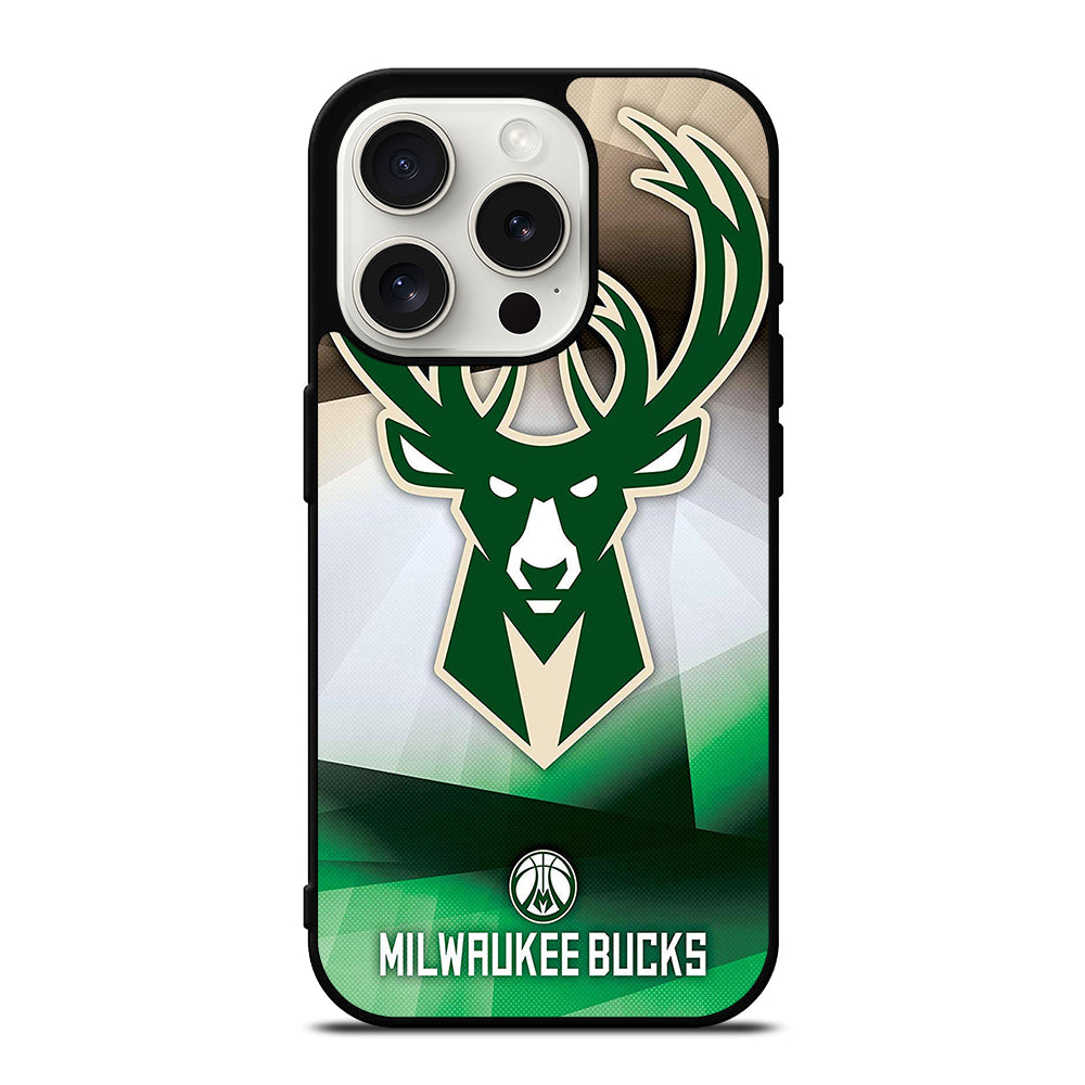 MILWAUKEE BUCKS SYMBOL 3 iPhone 15 Pro Case Cover