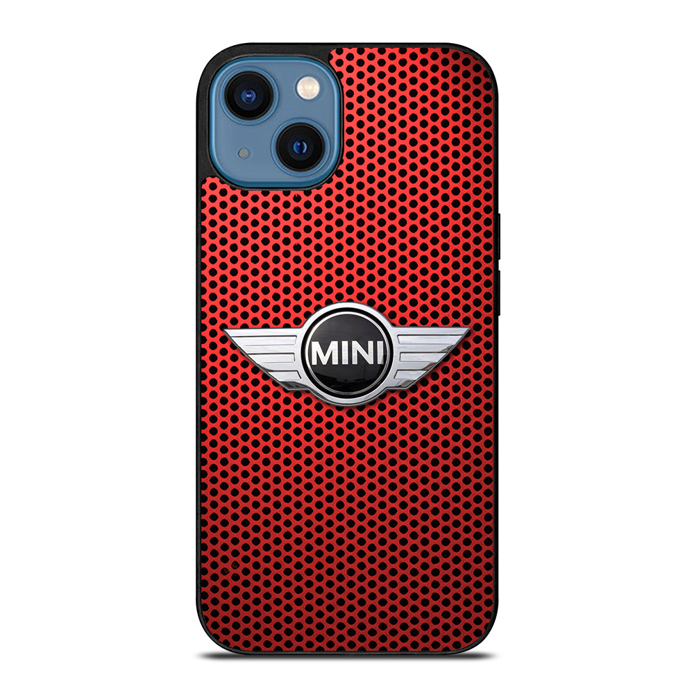 MINI COOPER METAL LOGO iPhone 14 Case Cover