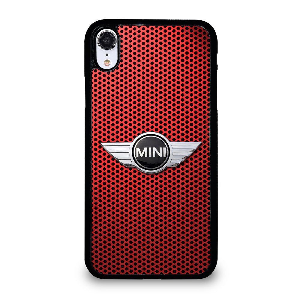 MINI COOPER METAL LOGO iPhone XR Case Cover
