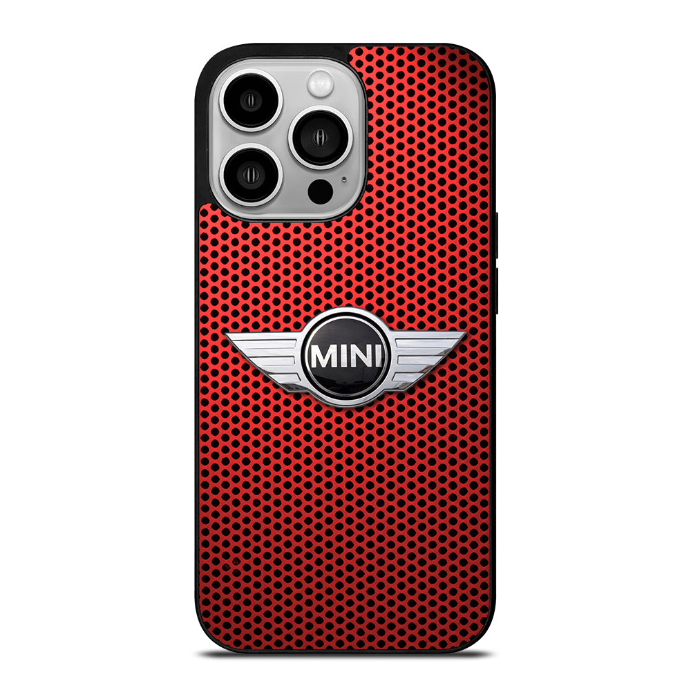 MINI COOPER METAL LOGO iPhone 14 Pro Case Cover