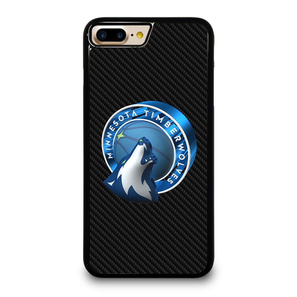MINNESOTA TIMBERWOLVES CARBON iPhone 7 / 8 Plus Case Cover
