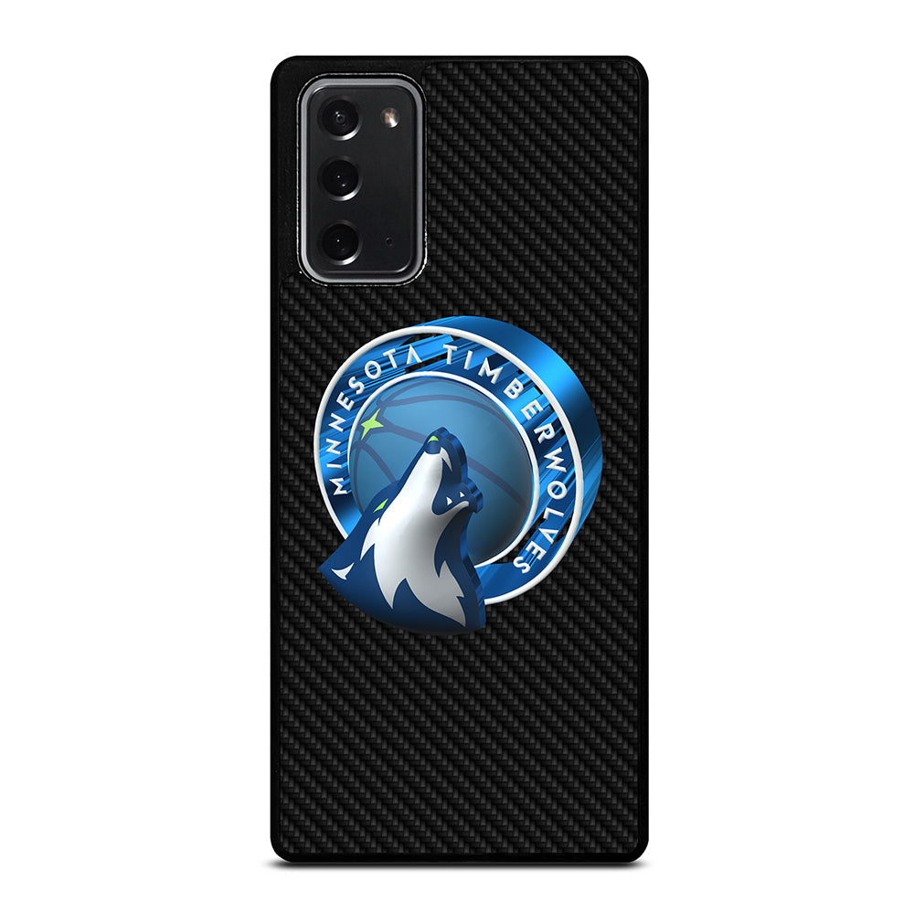 MINNESOTA TIMBERWOLVES CARBON Samsung Galaxy Note 20 Case Cover