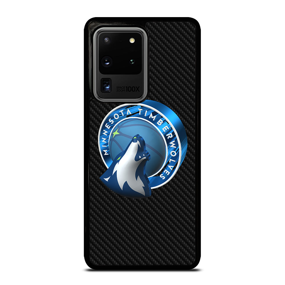 MINNESOTA TIMBERWOLVES CARBON Samsung Galaxy S20 Ultra Case Cover