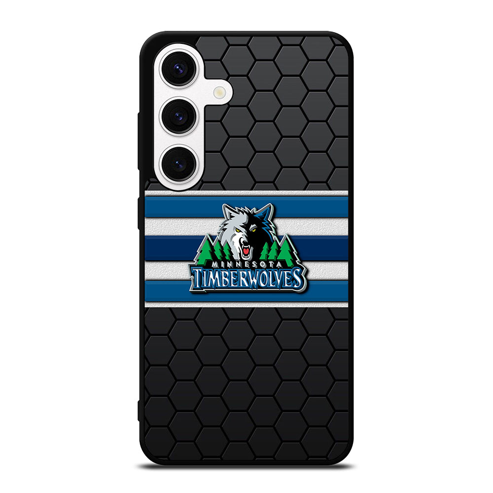 MINNESOTA TIMBERWOLVES HEXAGON LOGO Samsung Galaxy S24 Case Cover