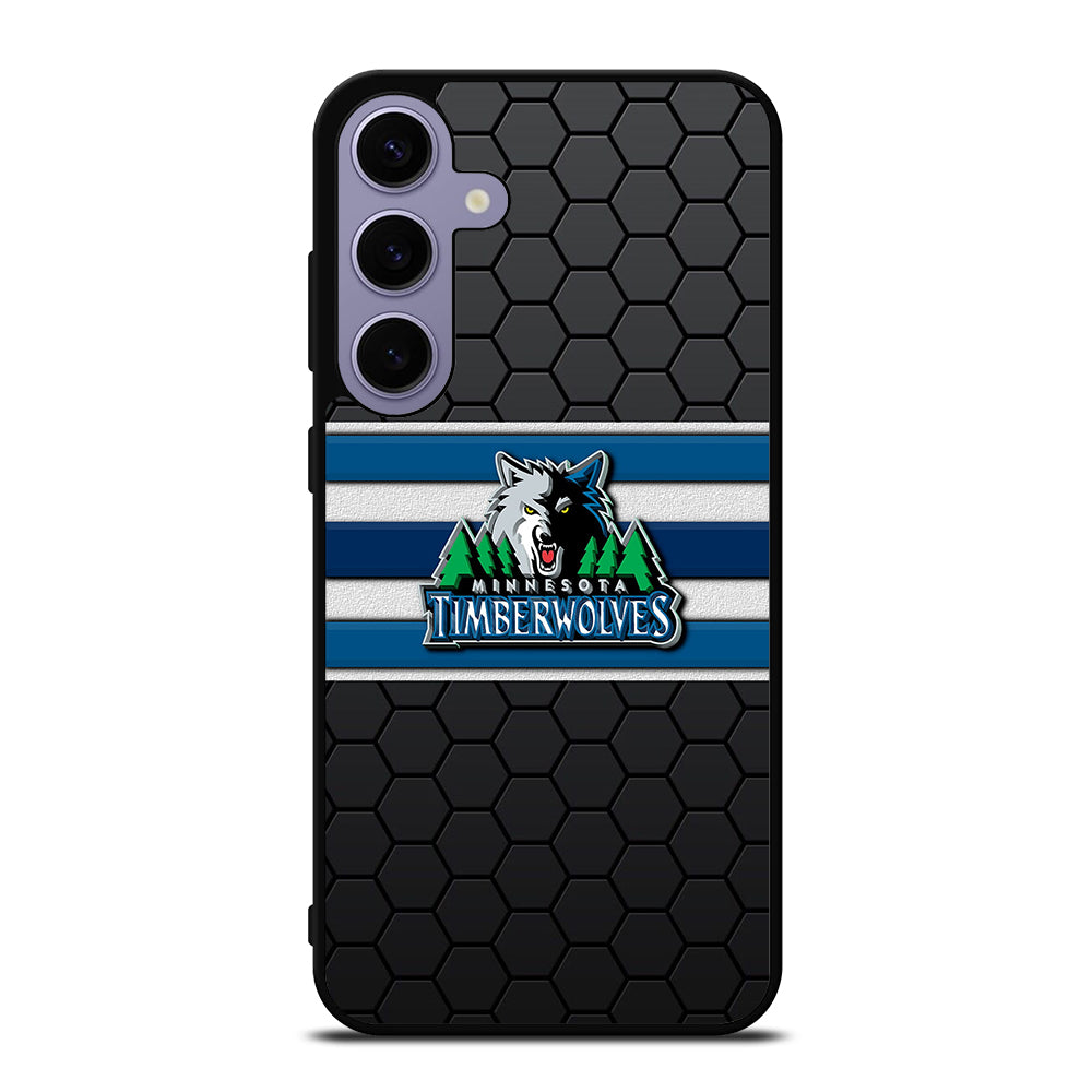 MINNESOTA TIMBERWOLVES HEXAGON LOGO Samsung Galaxy S24 Plus Case Cover
