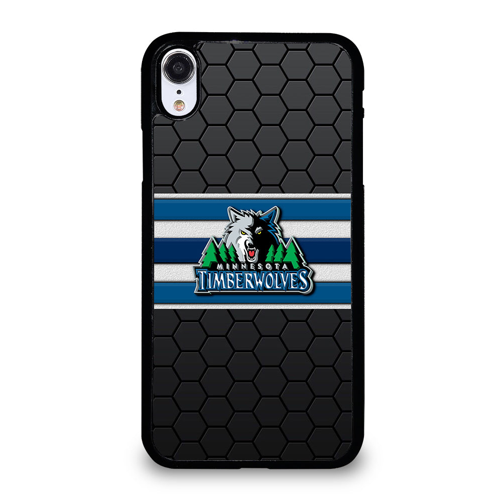 MINNESOTA TIMBERWOLVES HEXAGON LOGO iPhone XR Case Cover
