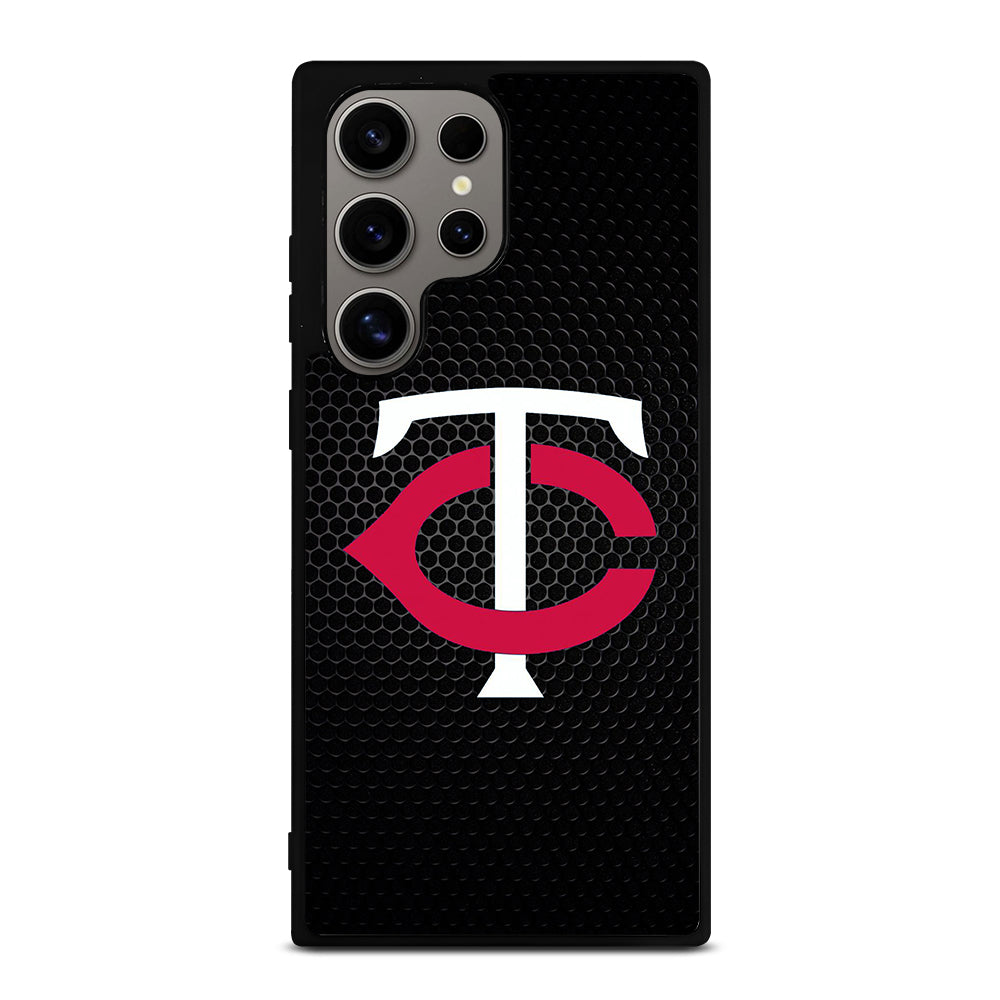 MINNESOTA TWINS METAL LOGO Samsung Galaxy S24 Ultra Case Cover