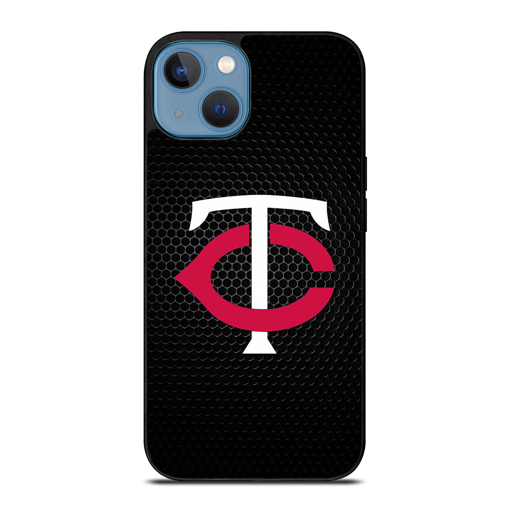 MINNESOTA TWINS METAL LOGO iPhone 13 Case Cover