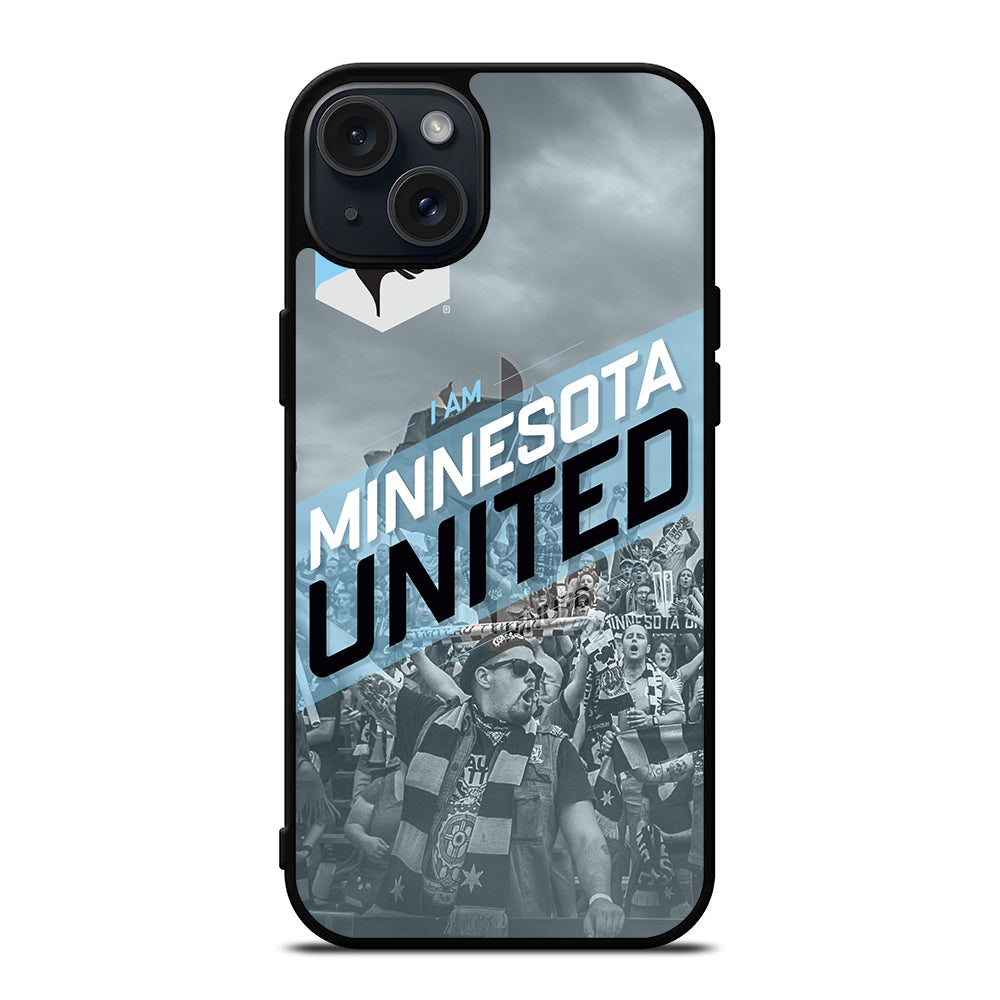 MINNESOTA UNITED FC LOGO iPhone 15 Plus Case Cover