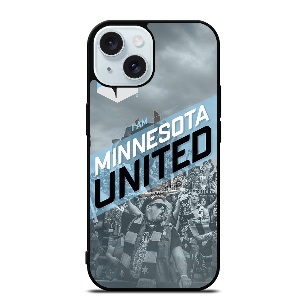 MINNESOTA UNITED FC LOGO iPhone 15 Case Cover