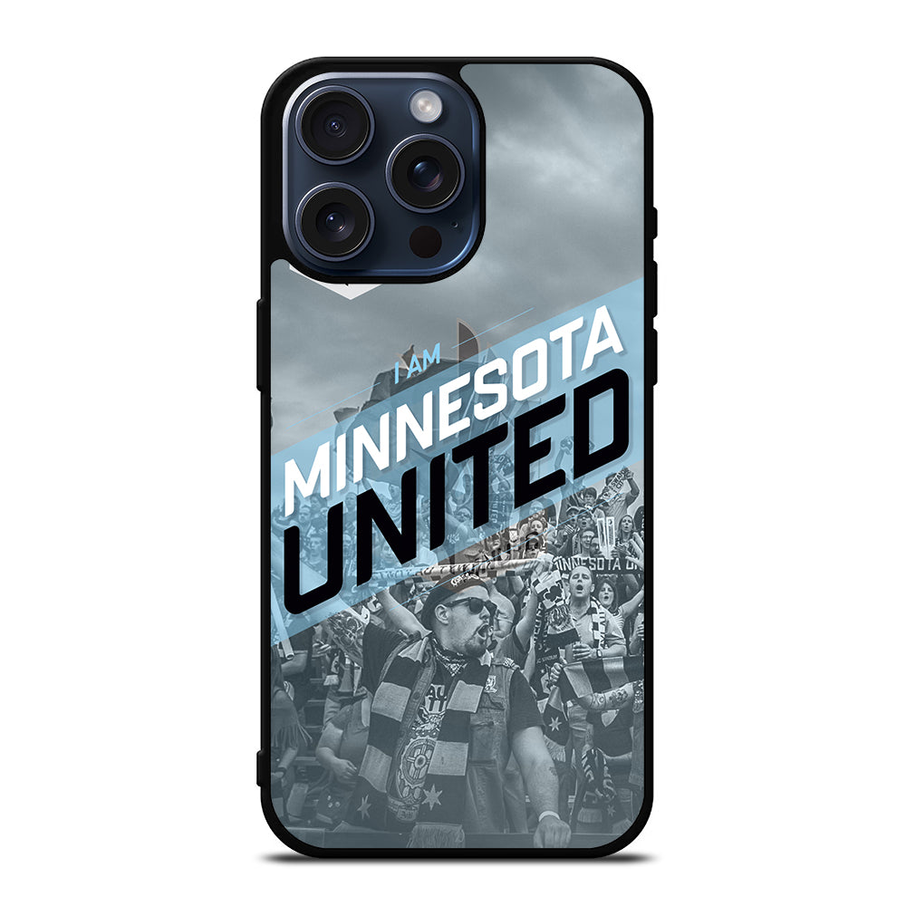 MINNESOTA UNITED FC LOGO iPhone 15 Pro Max Case Cover