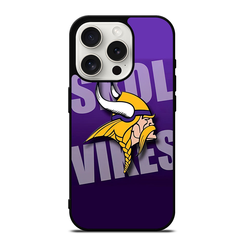 MINNESOTA VIKINGS LOGO iPhone 15 Pro Case Cover
