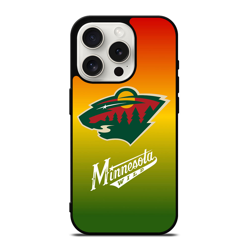 MINNESOTA WILD LOGO HOCKEY iPhone 15 Pro Case Cover