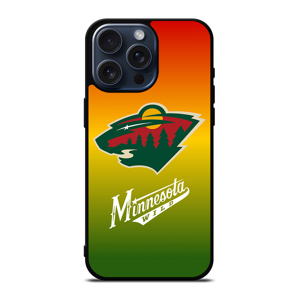 MINNESOTA WILD LOGO HOCKEY iPhone 15 Pro Max Case Cover