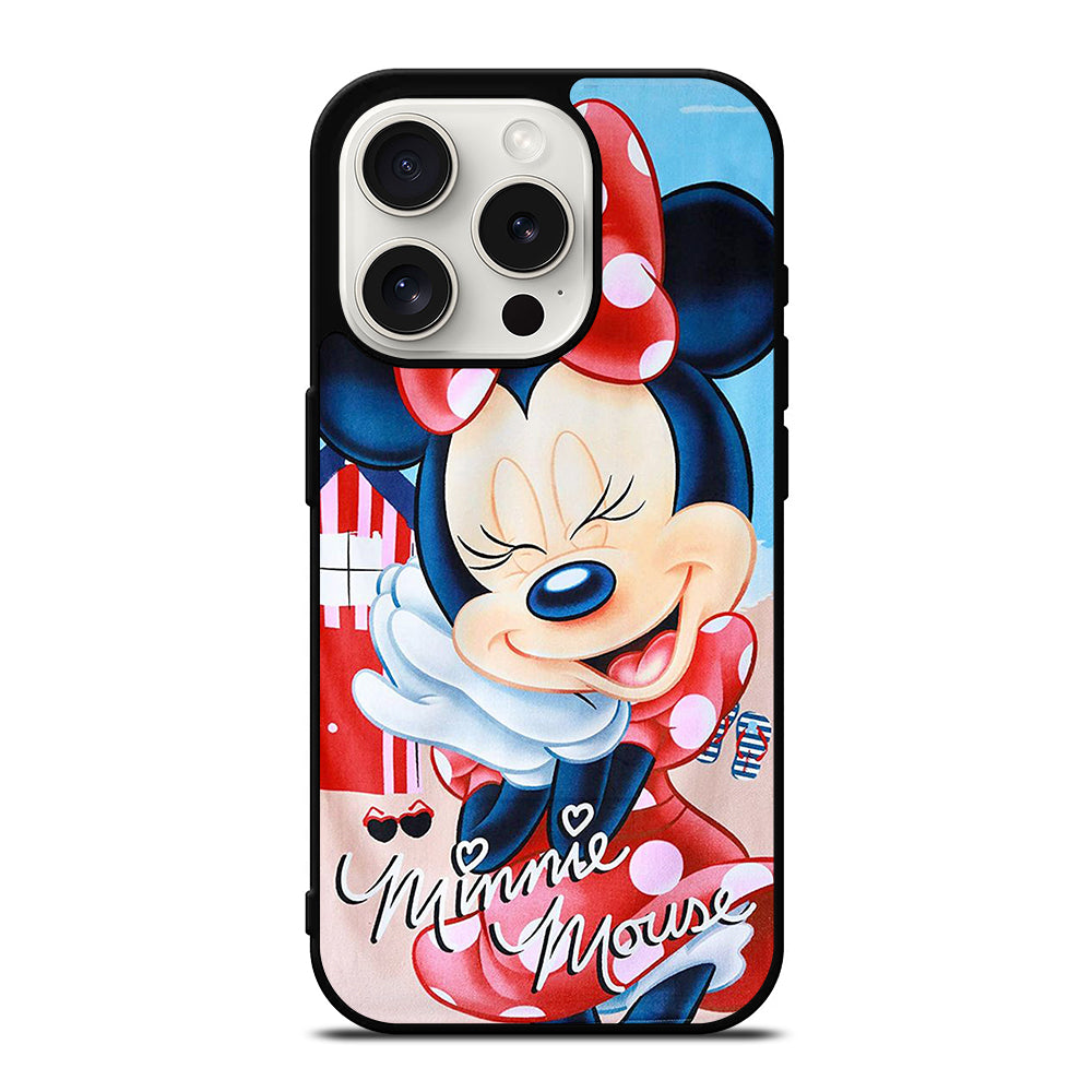 MINNIE MOUSE SMILE iPhone 15 Pro Case Cover