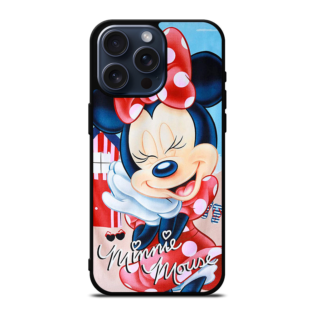 MINNIE MOUSE SMILE iPhone 15 Pro Max Case Cover